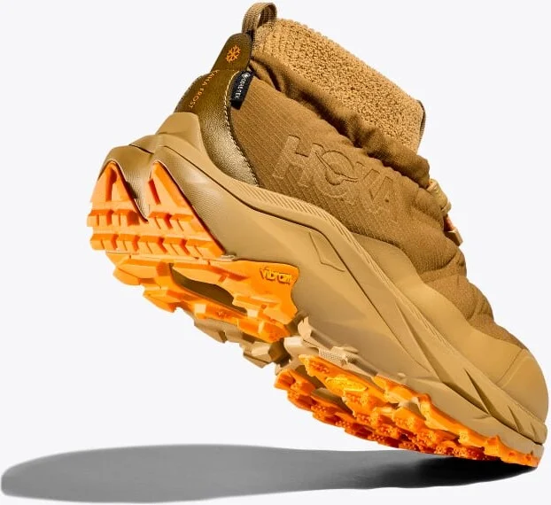 HOKA Men's Kaha 2 Frost Moc GTX Shoes in Honey/Wheat - Image 4