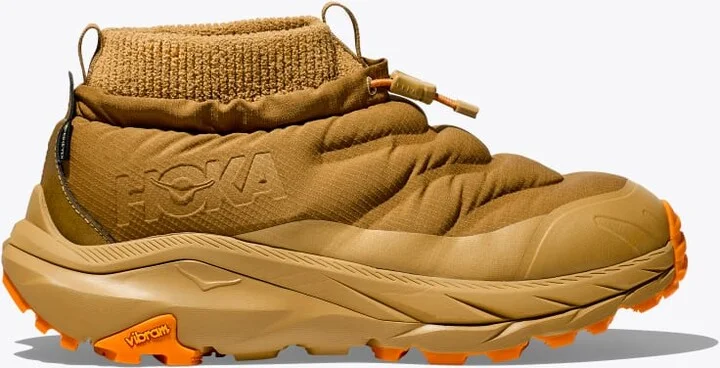 HOKA Men's Kaha 2 Frost Moc GTX Shoes in Honey/Wheat