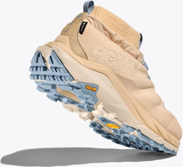 HOKA Men's Kaha 2 Frost Moc GTX Shoes in Oak/Drizzle - Image 4