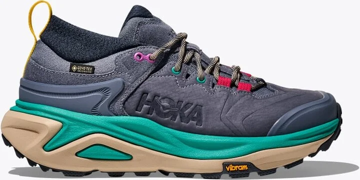 HOKA Men's Kaha 3 Low GTX Shoes in Anchor/Gemstone