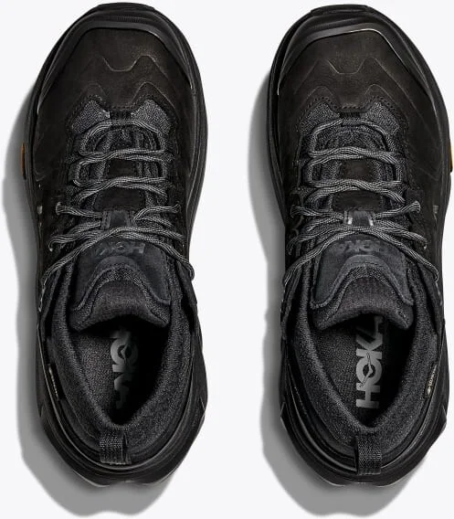 HOKA Men's Kaha 3 Low GTX Shoes in Black/Black - Image 2