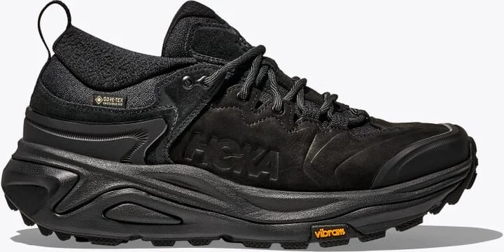 HOKA Men's Kaha 3 Low GTX Shoes in Black/Black