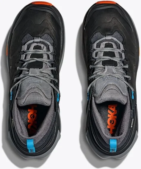 HOKA Men's Kaha 3 Low GTX Shoes in Black/Galactic Grey - Image 2