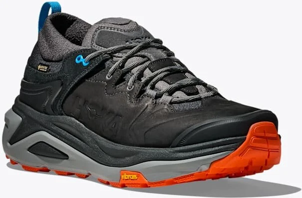 HOKA Men's Kaha 3 Low GTX Shoes in Black/Galactic Grey - Image 6