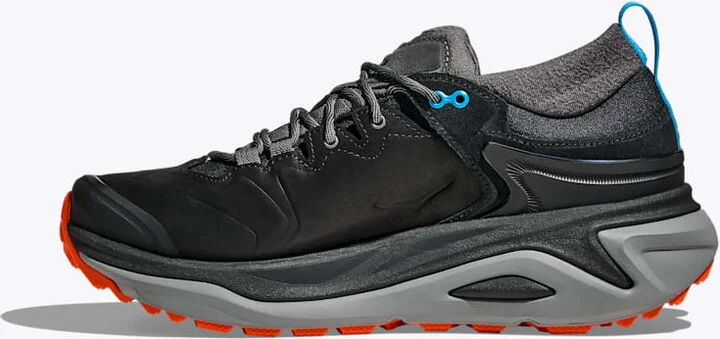 HOKA Men's Kaha 3 Low GTX Shoes in Black/Galactic Grey - Image 8