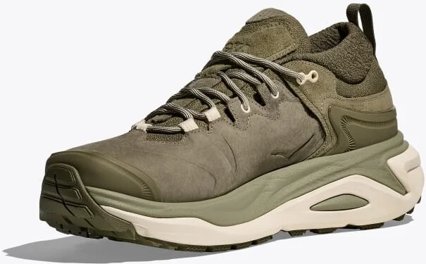 HOKA Men's Kaha 3 Low GTX Shoes in Eucalyptus/Birch - Image 3