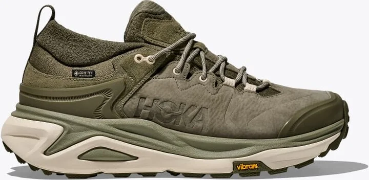 HOKA Men's Kaha 3 Low GTX Shoes in Eucalyptus/Birch