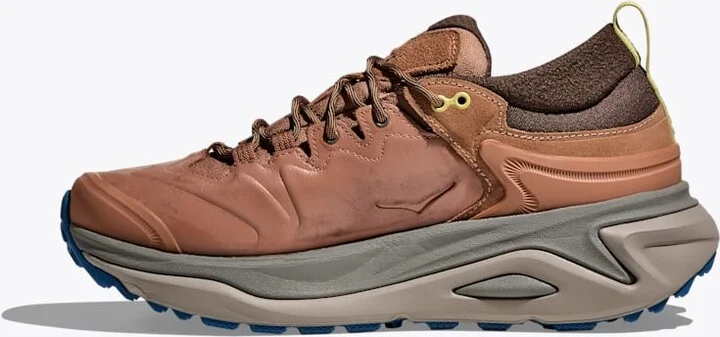 HOKA Men's Kaha 3 Low GTX Shoes in Maple/Gravel - Image 8