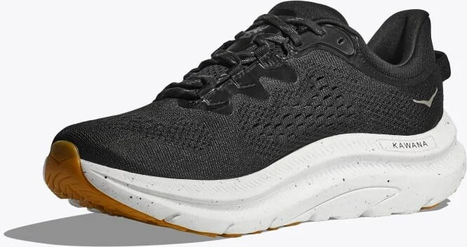 HOKA Men's Kawana 2 Shoes in Black/White - Image 3