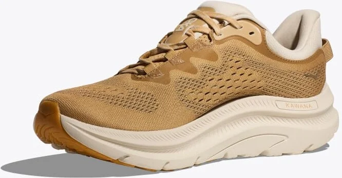 HOKA Men's Kawana 2 Shoes in Wheat/Oat Milk - Image 3