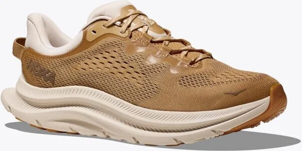 HOKA Men's Kawana 2 Shoes in Wheat/Oat Milk - Image 6
