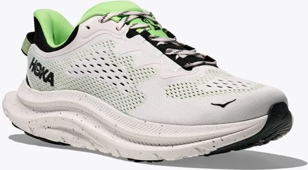HOKA Men's Kawana 2 Shoes in White/Tart Apple - Image 6