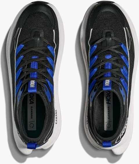 HOKA Men's Kawana Mid Shoes in Black/Ultramarine - Image 2