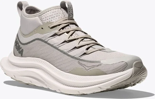 HOKA Men's Kawana Mid Shoes in Stardust/White - Image 6