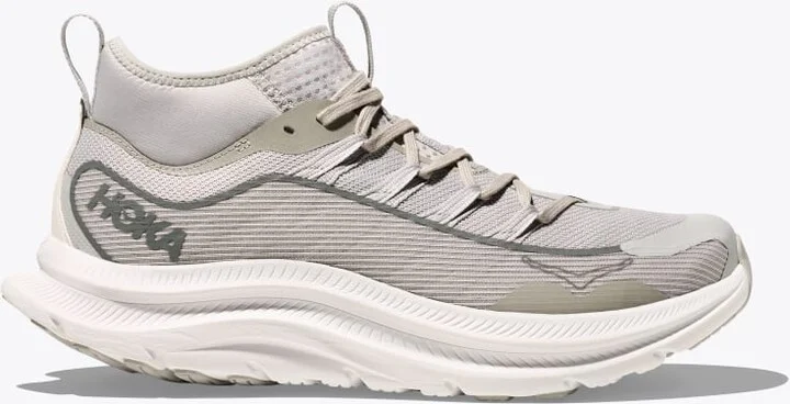 HOKA Men's Kawana Mid Shoes in Stardust/White