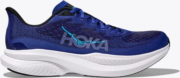 HOKA Men's Mach 6 Shoes in Black/Night Sky