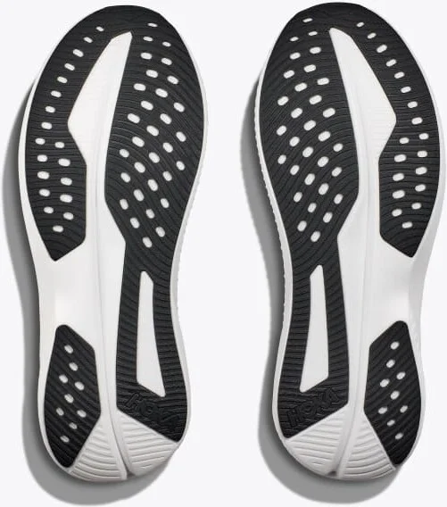 HOKA Men's Mach 6 Shoes in Black/White - Image 7