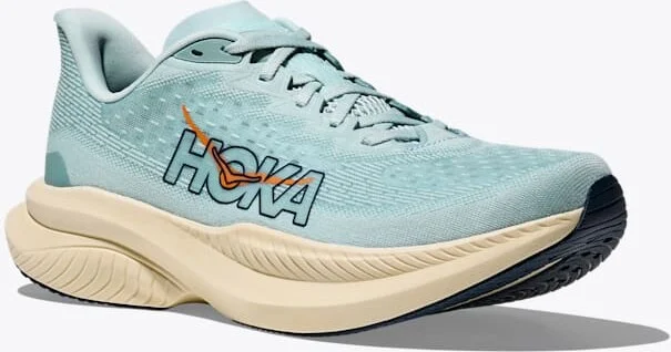 HOKA Men's Mach 6 Shoes in Clear Sea/Sea Water - Image 6