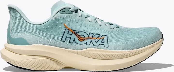 HOKA Men's Mach 6 Shoes in Clear Sea/Sea Water