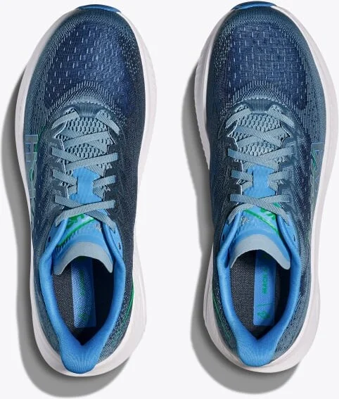 HOKA Men's Mach 6 Shoes in Downpour/Thunder Cloud - Image 2