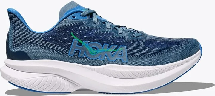 HOKA Men's Mach 6 Shoes in Downpour/Thunder Cloud