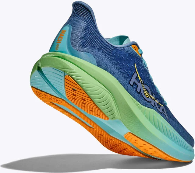 HOKA Men's Mach 6 Shoes in Dusk/Shadow - Image 4