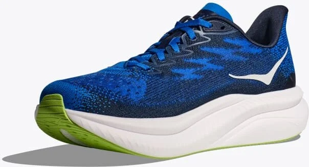 HOKA Men's Mach 6 Shoes in Electric Cobalt/Varsity Navy - Image 3