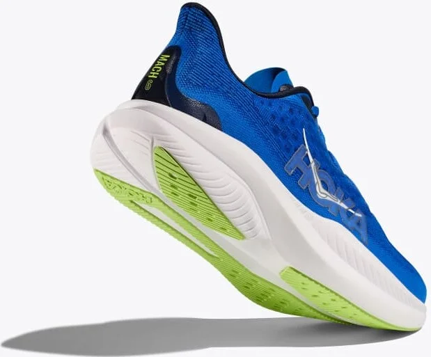 HOKA Men's Mach 6 Shoes in Electric Cobalt/Varsity Navy - Image 4