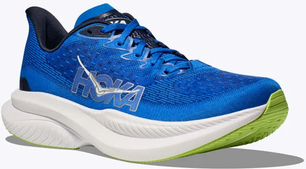 HOKA Men's Mach 6 Shoes in Electric Cobalt/Varsity Navy - Image 6