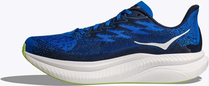 HOKA Men's Mach 6 Shoes in Electric Cobalt/Varsity Navy - Image 8