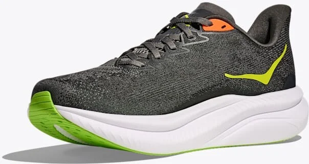 HOKA Men's Mach 6 Shoes in Gravel/Asphalt Grey - Image 3