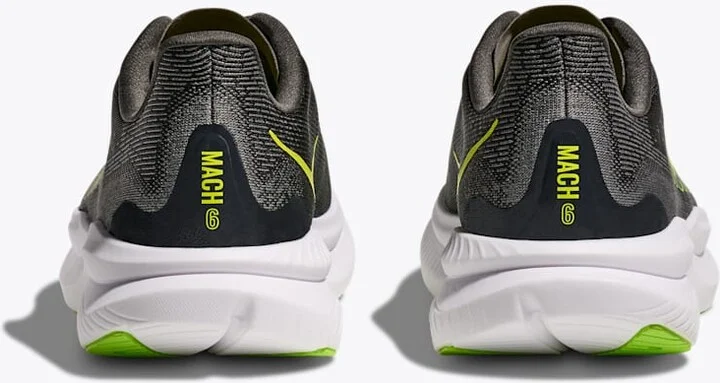 HOKA Men's Mach 6 Shoes in Gravel/Asphalt Grey - Image 5