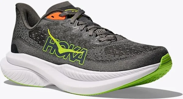 HOKA Men's Mach 6 Shoes in Gravel/Asphalt Grey - Image 6