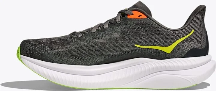 HOKA Men's Mach 6 Shoes in Gravel/Asphalt Grey - Image 8