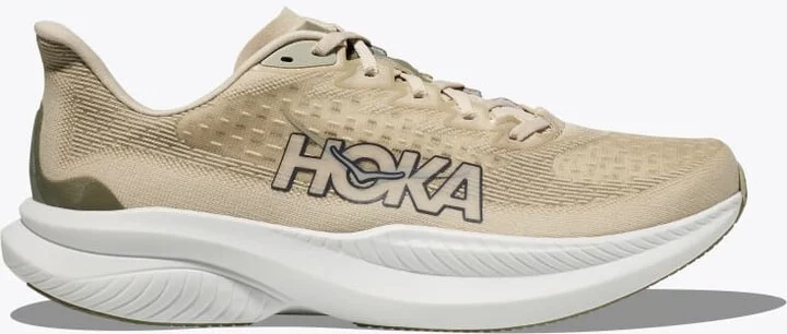 HOKA Men's Mach 6 Shoes in Oat Milk/Barley