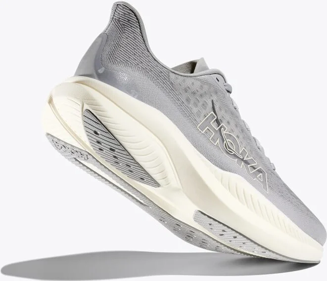 HOKA Men's Mach 6 Shoes in Stardust/Alabaster - Image 4