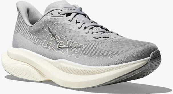 HOKA Men's Mach 6 Shoes in Stardust/Alabaster - Image 6