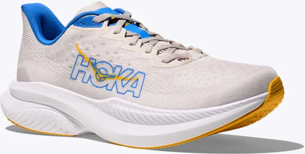 HOKA Men's Mach 6 Shoes in Stucco/Grout - Image 6