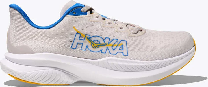 HOKA Men's Mach 6 Shoes in Stucco/Grout