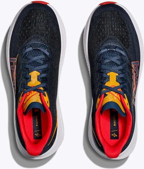 HOKA Men's Mach 6 Shoes in Varsity Navy/Nautical Dusk - Image 2