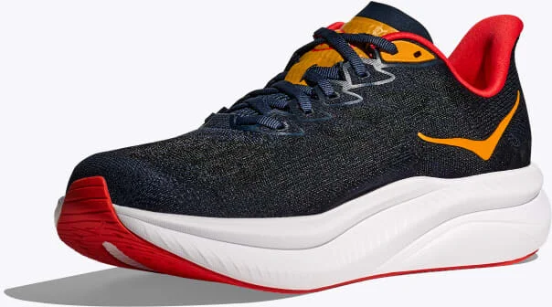 HOKA Men's Mach 6 Shoes in Varsity Navy/Nautical Dusk - Image 3