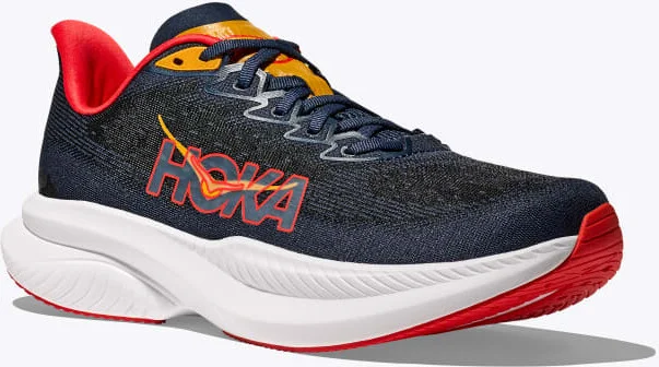 HOKA Men's Mach 6 Shoes in Varsity Navy/Nautical Dusk - Image 6
