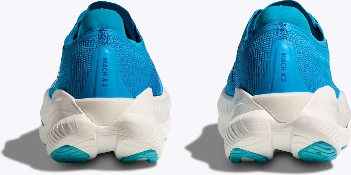 HOKA Men's Mach X 2 Shoes in Skyward Blue/Electric Cobalt - Image 5
