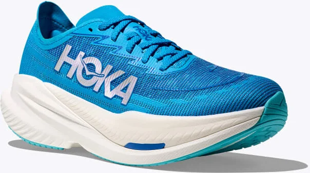HOKA Men's Mach X 2 Shoes in Skyward Blue/Electric Cobalt - Image 6