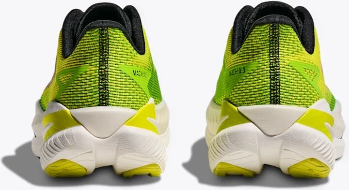 HOKA Men's Mach X 3 in Neon Hoka Citrus/Neon Lime - Image 5