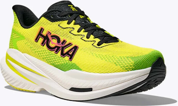 HOKA Men's Mach X 3 in Neon Hoka Citrus/Neon Lime - Image 6