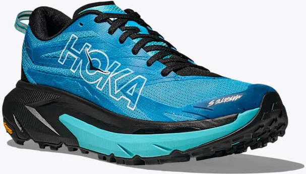HOKA Men's Mafate 5 Shoes in Skyward Blue/Black - Image 6