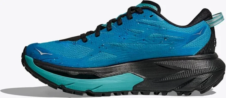 HOKA Men's Mafate 5 Shoes in Skyward Blue/Black - Image 8