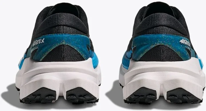 HOKA Men's Mafate X Shoes in Black/Skyward Blue - Image 5