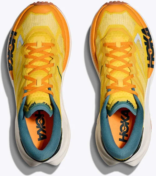 HOKA Men's Mafate X Shoes in Zest/Mountain Fog - Image 2